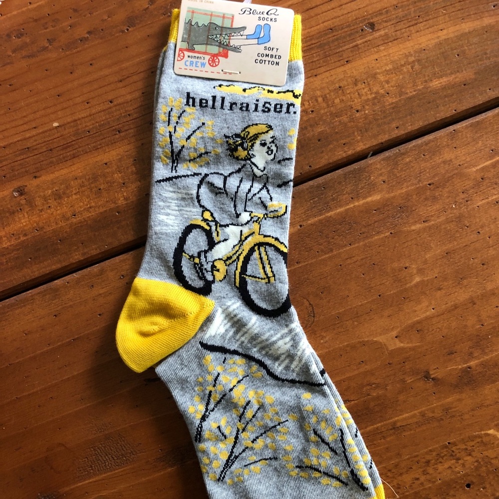 Blue-Q “Hellraiser” Crew socks